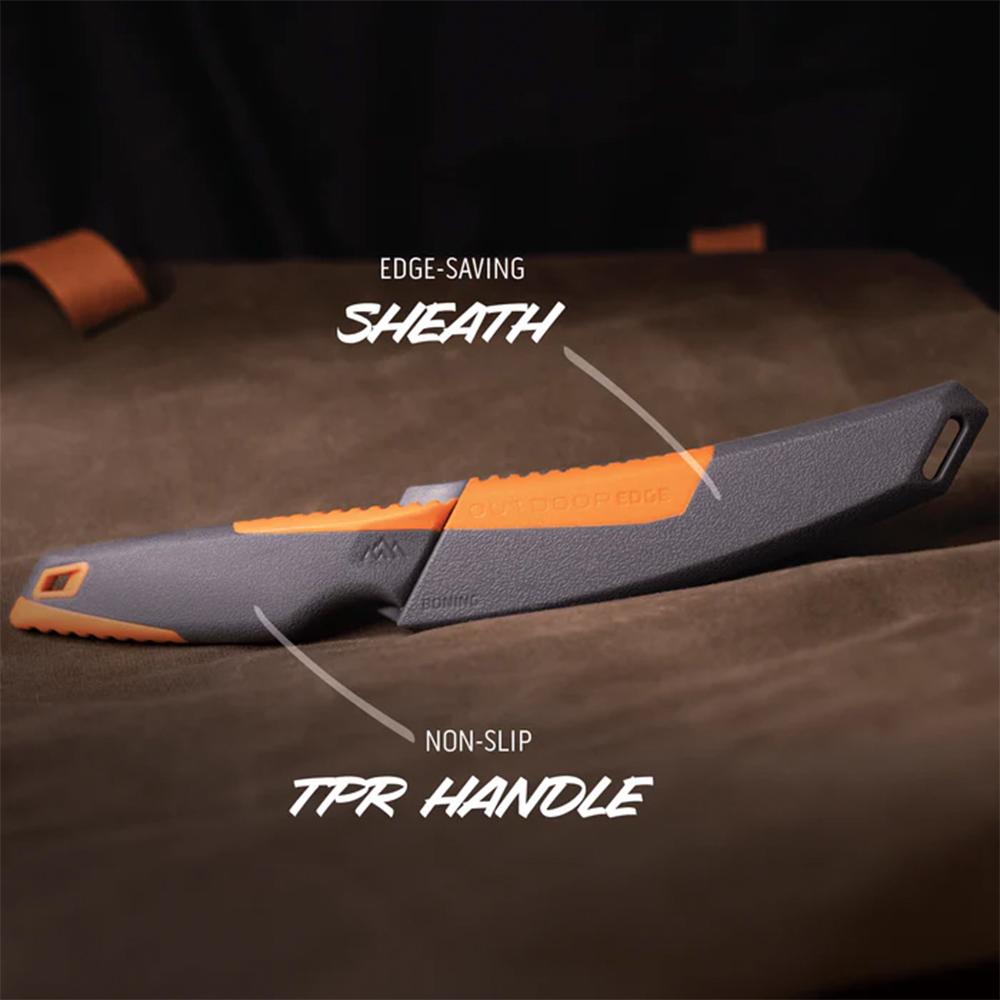 Outdoor Edge Vantex  5.0'' Knife Boning Knife  W/ Sheath