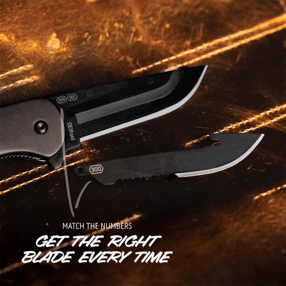 Outdoor Edge Razor VX1 Knife Blk Andzed Alum W/ Blk Drp Pnt Spring Assist