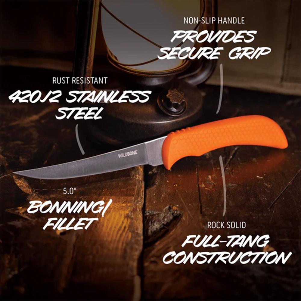 Outdoor Edge Wild Game Boning Knife  5.0'' Boning Knife W/O Sheath