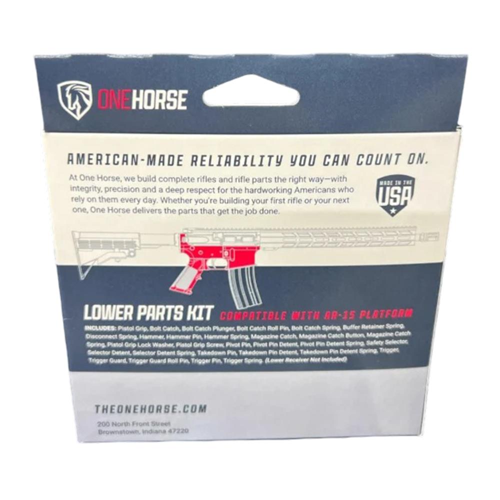 One Horse AR15 Complete Lower Parts Kit