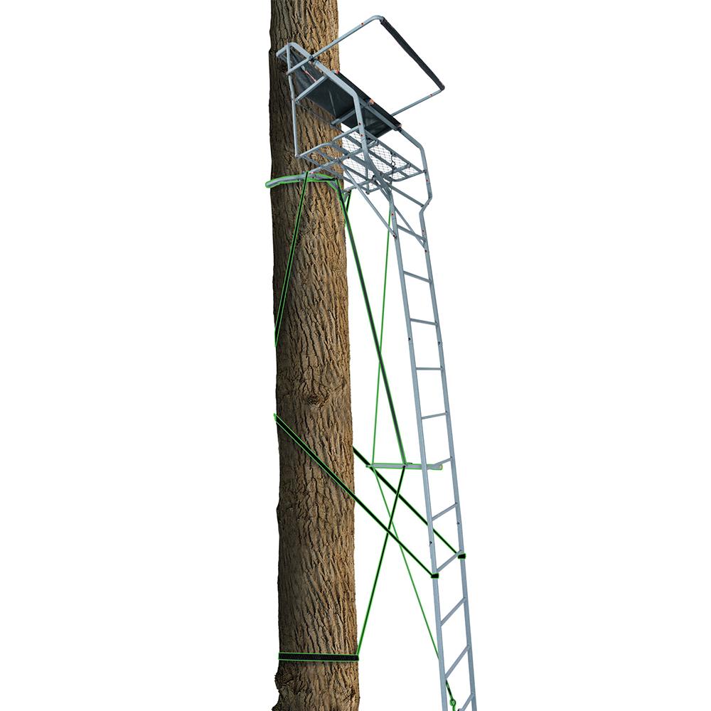 Ol'Man 18' Marksman 2-Person Jaw & Truss Ladder Stand