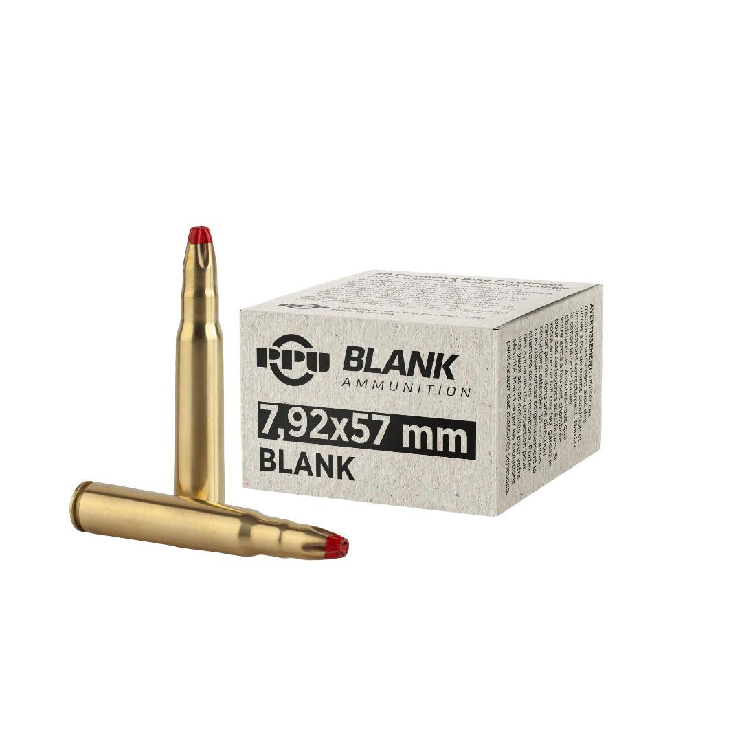 PRIVI 7.9X57 BLANK 20/RD AMMO