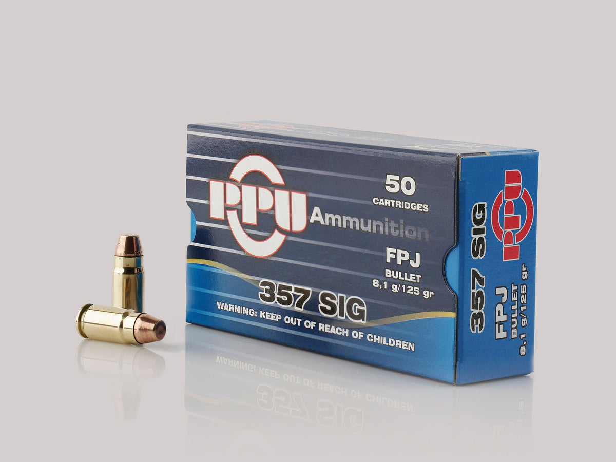 PRIVI 357 SIG 125gr FPJ 50rd
