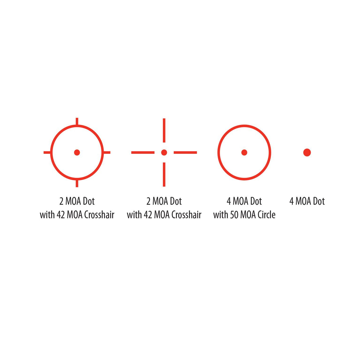 33X24mm prism sight w/red laser 4 reticles Red QR mt for Weaver/Picatinny