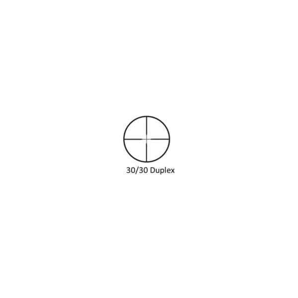 6-18X40mm 30/30 Duplex Reticle Side Parallax