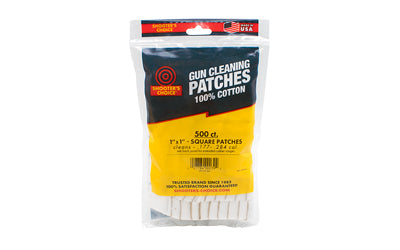 OTIS 1" SQ CLEANING PATCHES 500CT