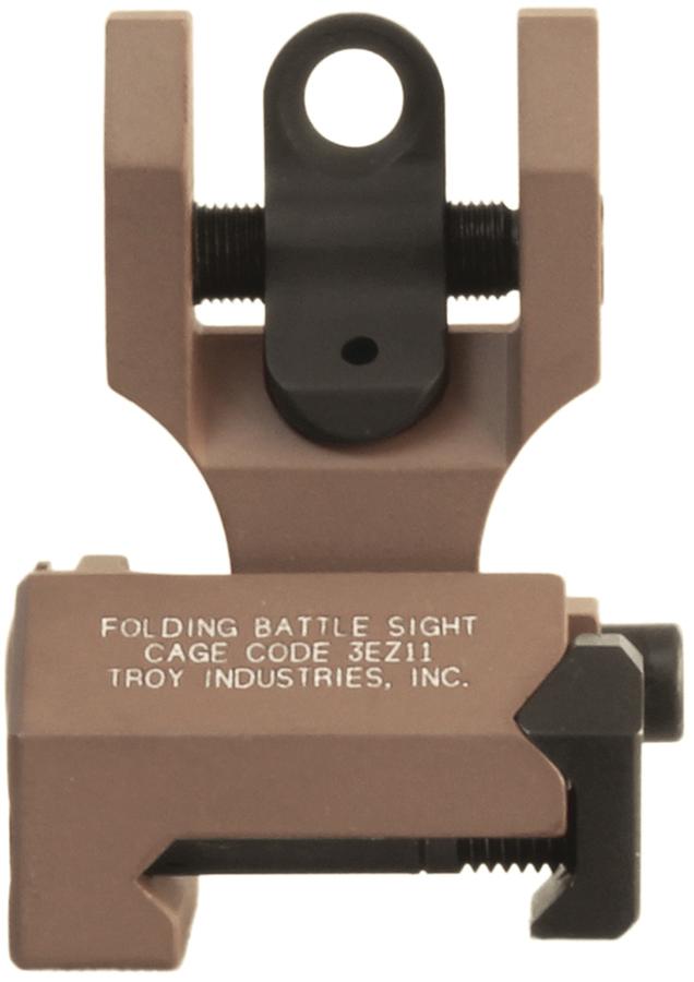 Troy Industries Rear Folding BattleSight - FDE flip