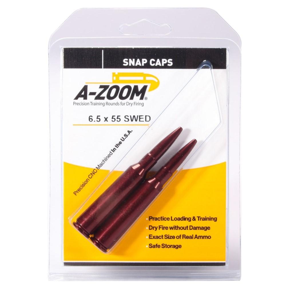 A-Zoom Rifle snap caps 6.5x55 Swed