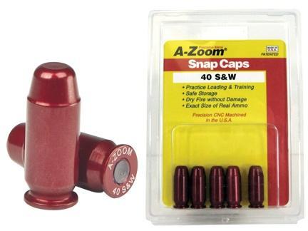 A-ZOOM METAL SNAP CAPS 40 S&W 5-PACK