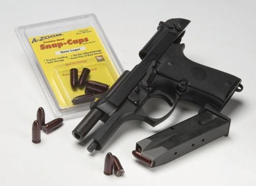 A-ZOOM METAL SNAP CAPS 25 ACP 5-PACK