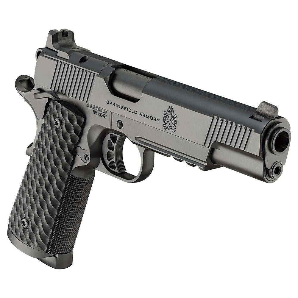 SPRINGFIELD 1911 9MM 5'' TRP AOS W/LIGHT RAIL (3) 9 BLACK