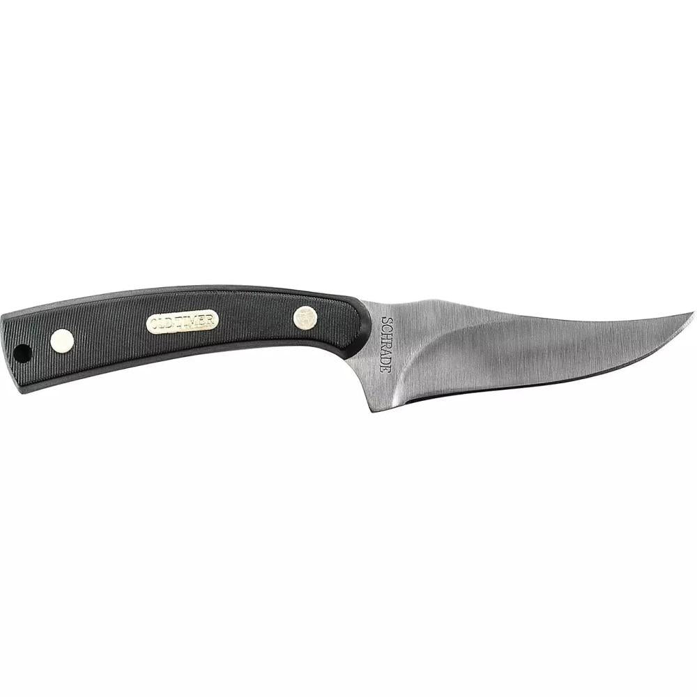 Old Timer 7 1/4 in Sharpfinger w/ leather