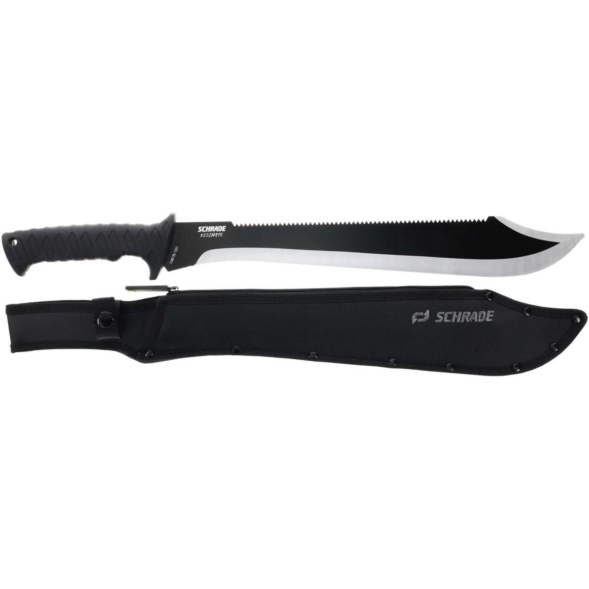 Schrade Decimate Sawback