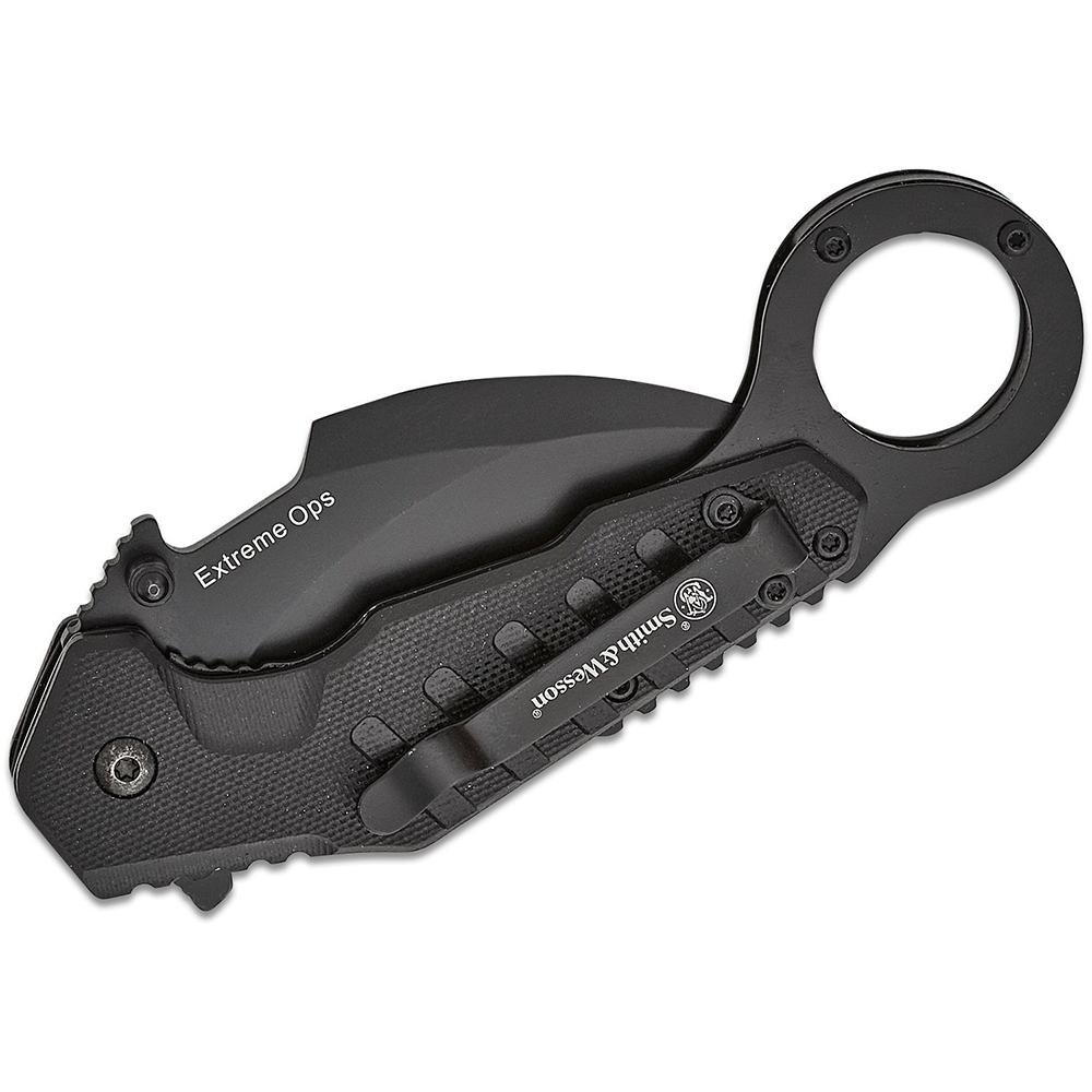S&W KT Extreme Ops Spring Assist Karambit 3'' Blade