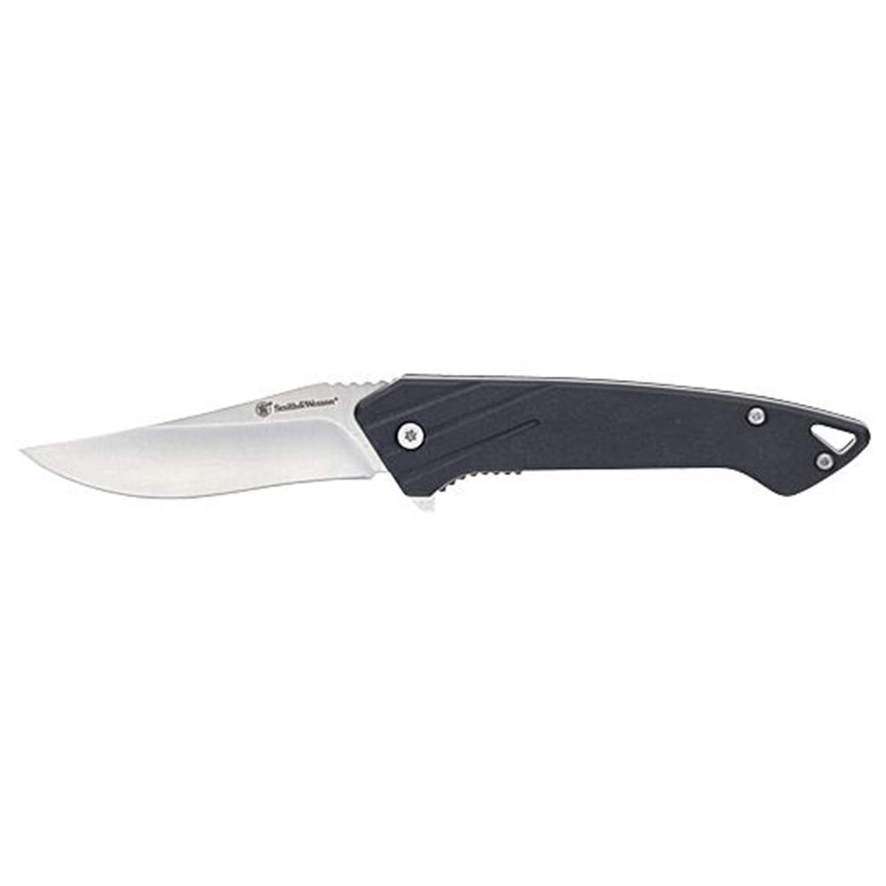S&W KT Black Ops Recurve Folder 3'' Blade