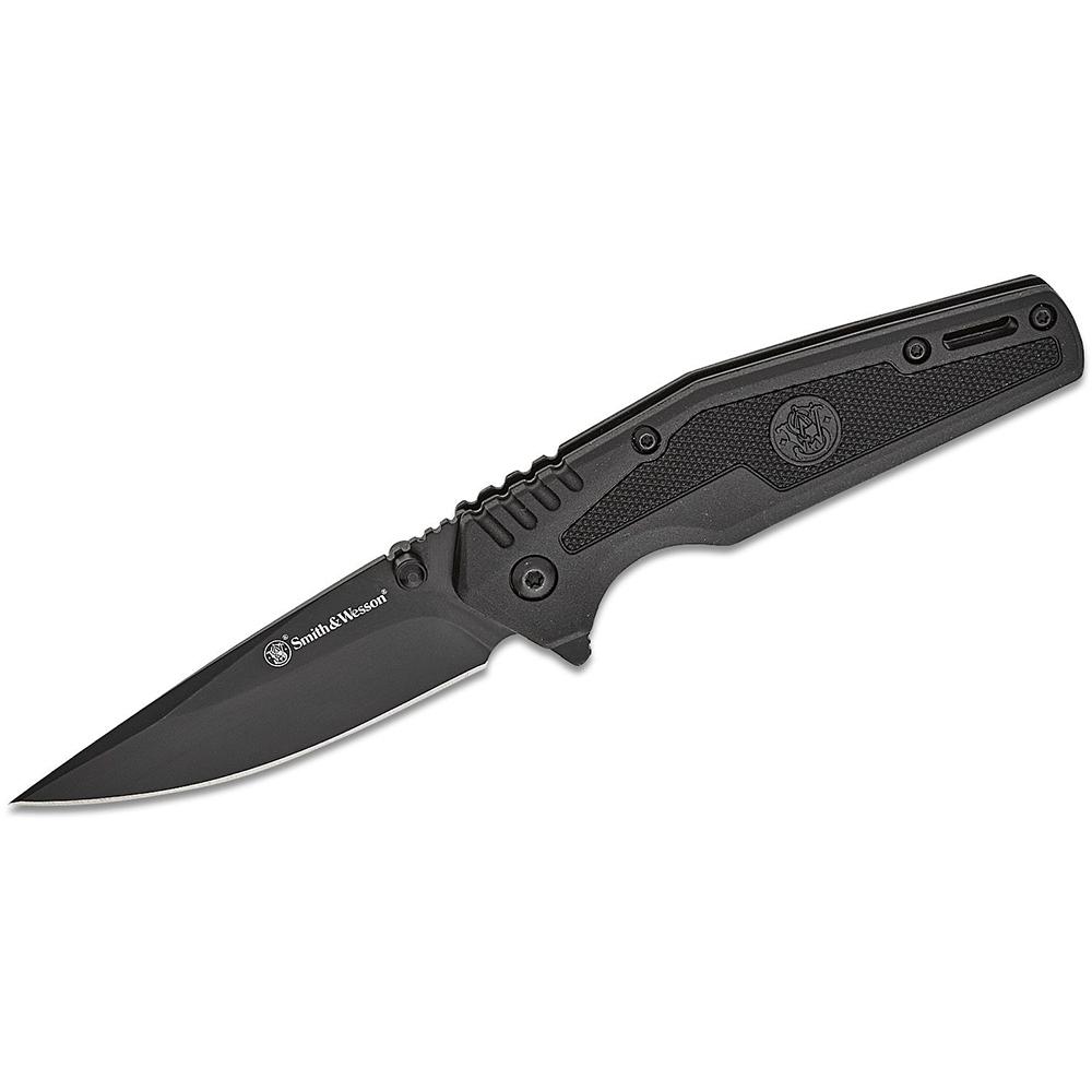 S&W KT SWAT Spring Assisted Drop Point - Box 3'' Blade