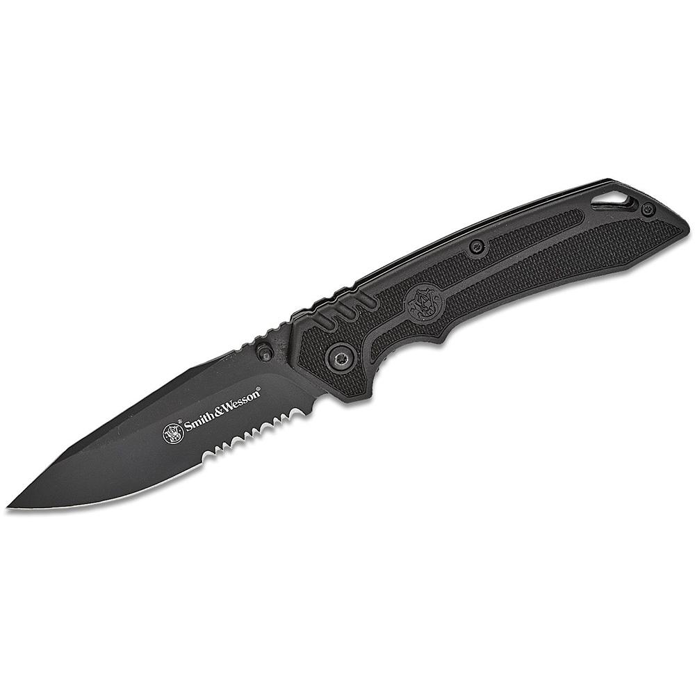 S&W KT Special Ops Serrated Clip Point - Box 3'' Blade