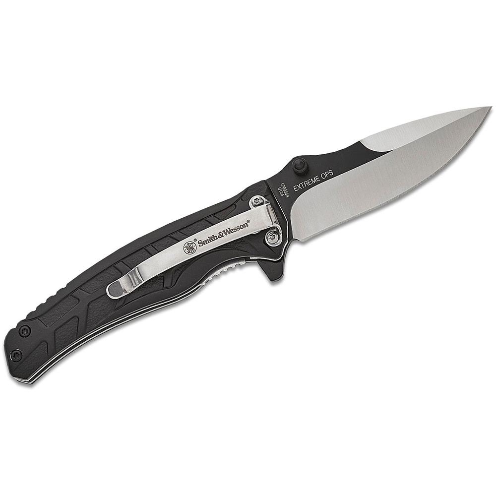 S&W KT Extreme Ops Two-Tone Drop Point - Box 3'' Blade