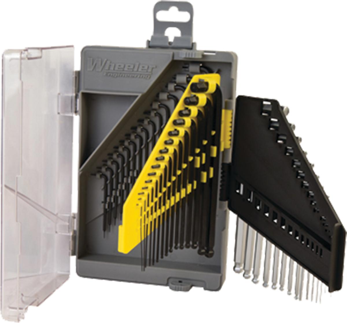 Wheeler SAE/Metric/Hex/Torx Key Set, 45 pc
