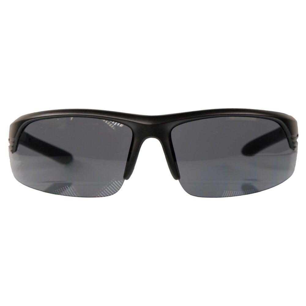 Corporal Half Frame Shooting Glasses Black/ Smoke Lens