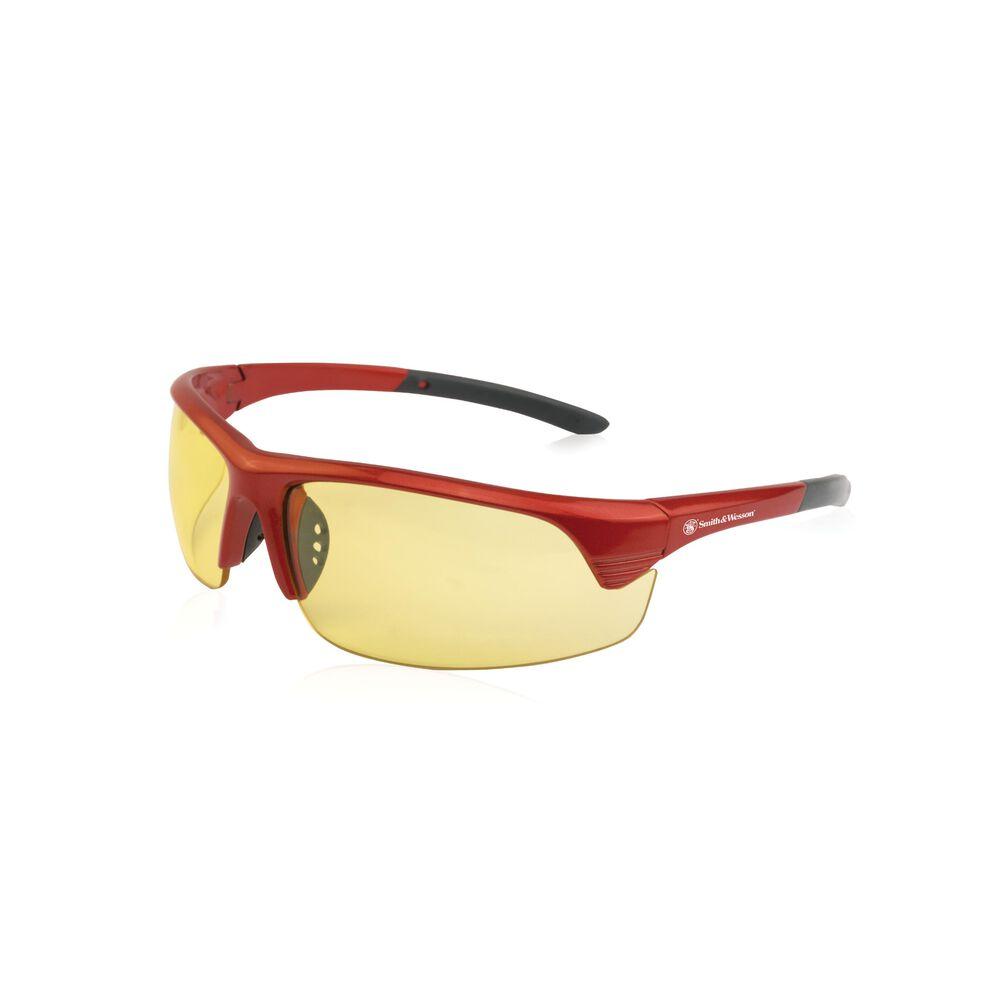 Corporal Half Frame Shooting Glasses Red/ Amber Lens