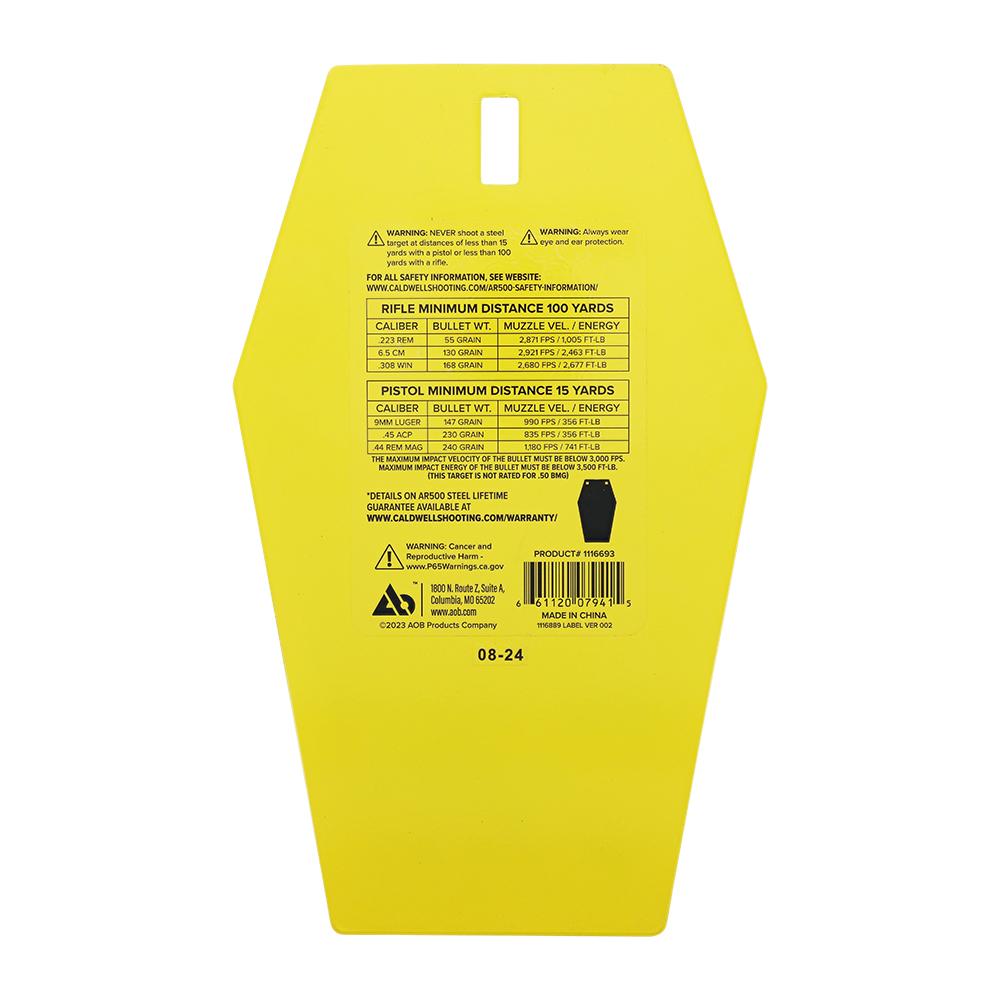 Caldwell AR500 10 Coffin