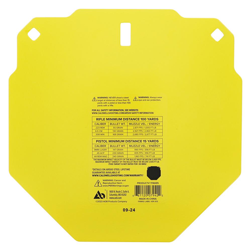 Caldwell AR500 13 Octagon