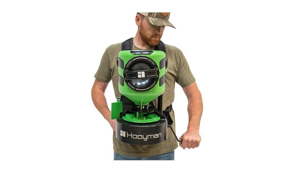 Hooyman Manual Seeder w/ Shoulder Harness Rig