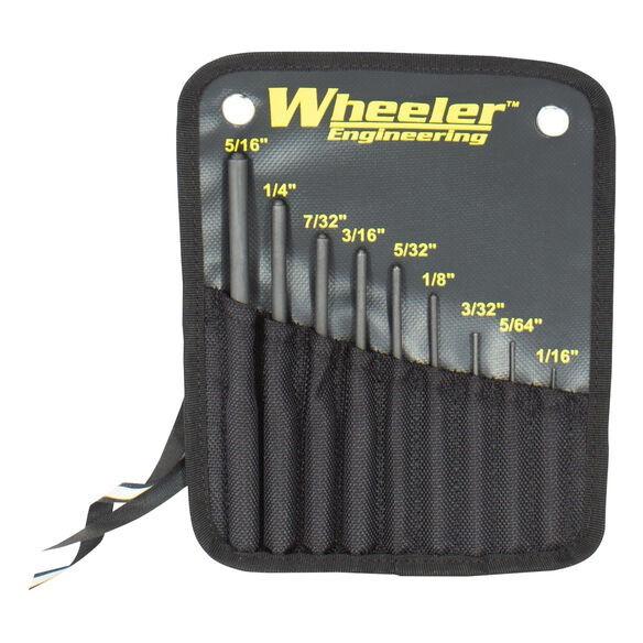 WHEELER DELTA SERIES AR15 ROLL PIN PUNCH SET 9PC