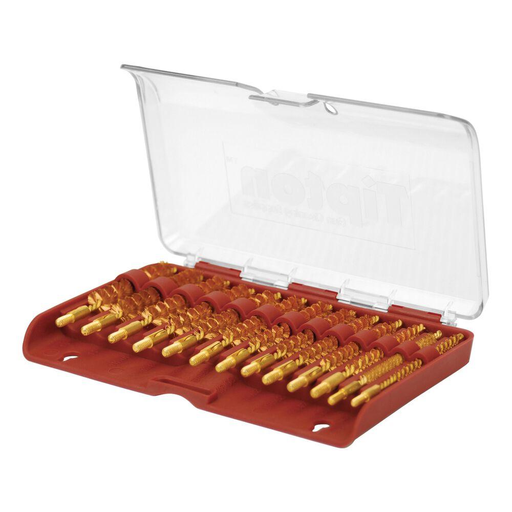 13-Pc B Br Bore Brush Rifle Set