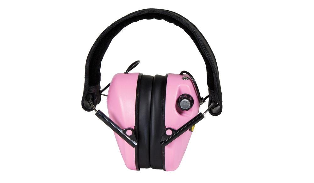 Caldwell E-MAX Low Profile Hearing Protection - Pink