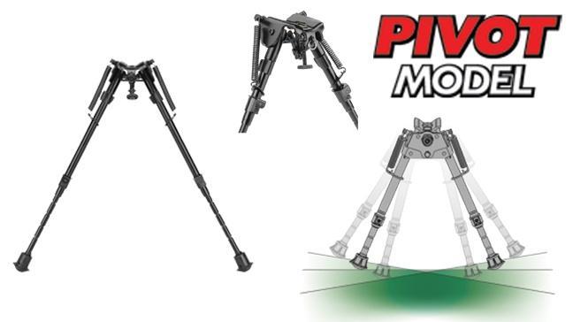 CALDWELL XLA BIPOD 9-13 IN.PIVOT