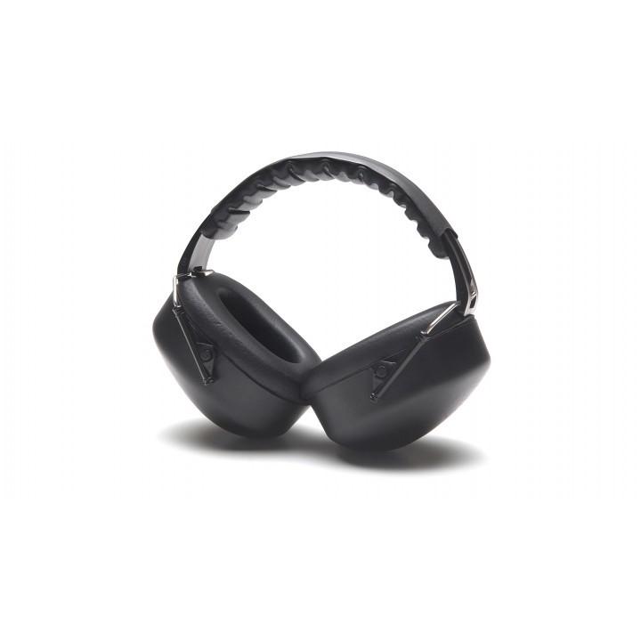Pyramex Earmuff - NRR 26dB - Fold-away Individually packaged - Black