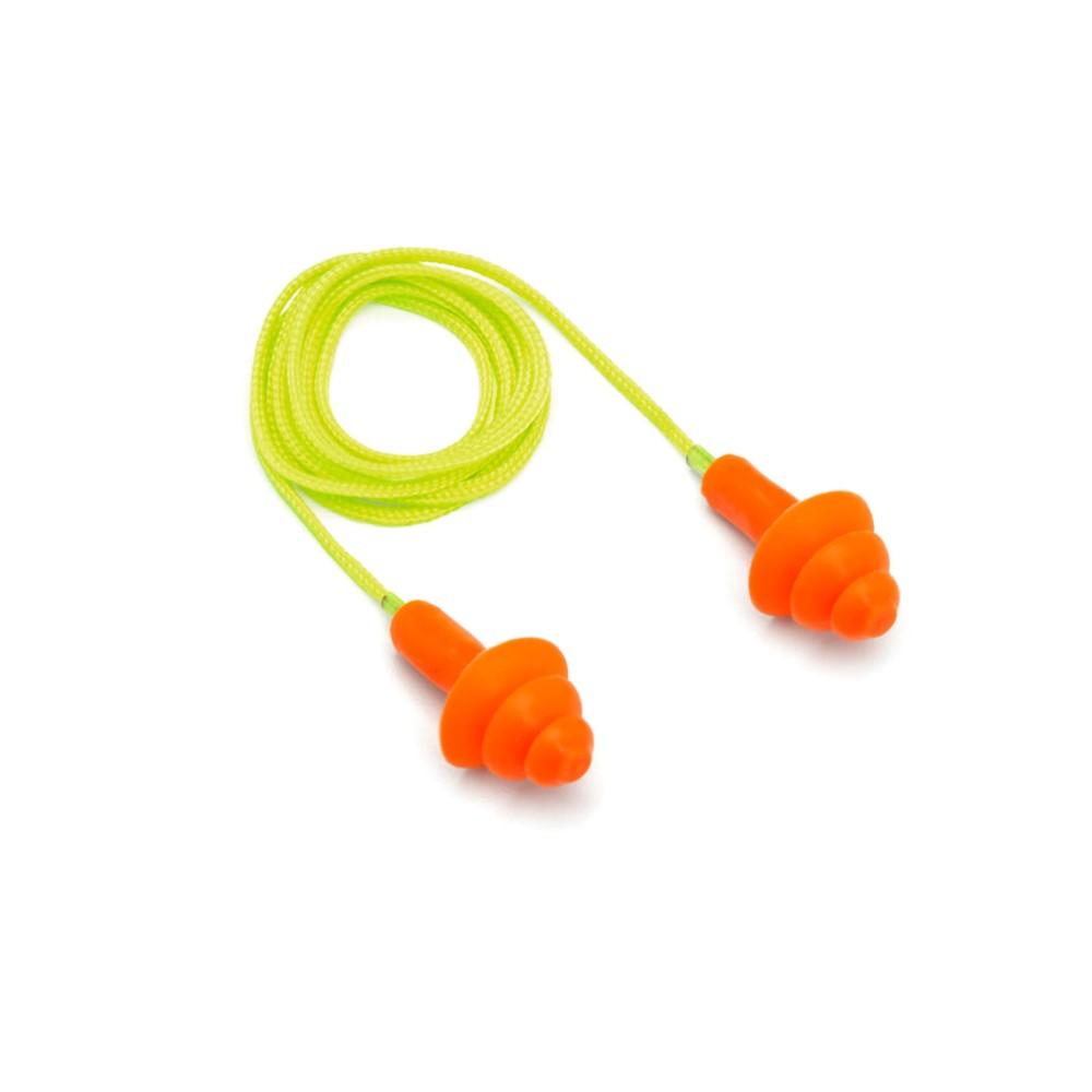 Pyramex - Reusable Corded Earplugs - NRR 25dB - 50 pair