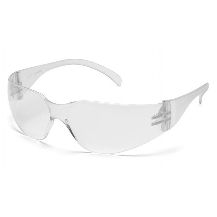 Pyramex S4110S Intruder - Clear Frame/Clear-Hardcoated Lens Safety Glasses
