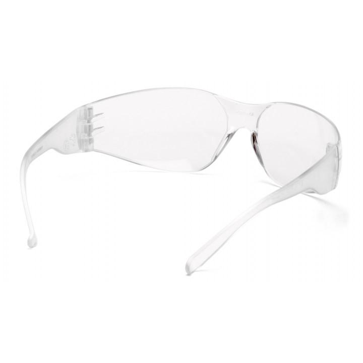 Pyramex S4110S Intruder - Clear Frame/Clear-Hardcoated Lens Safety Glasses