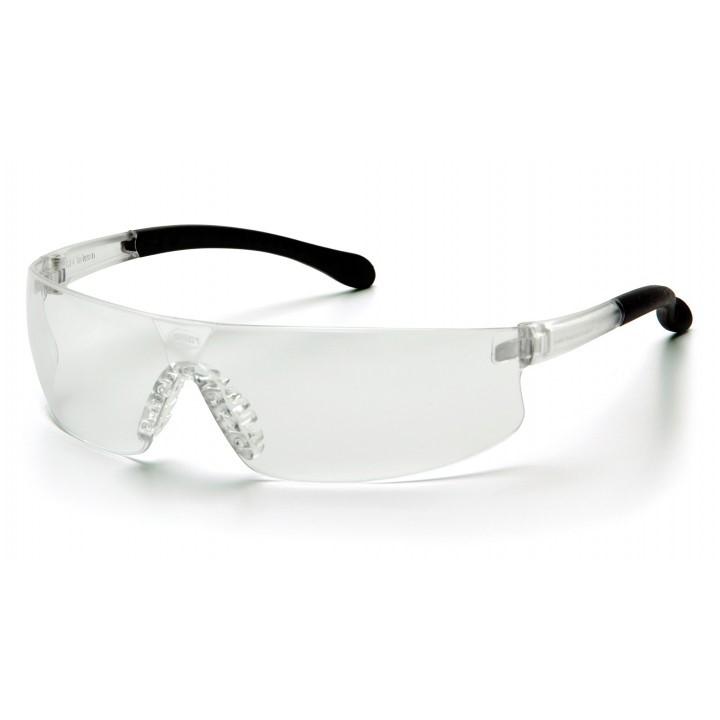 Pyramex Safety S7210S Provoq - Clear Frame/Clear Lens Safety Glasses