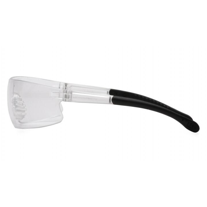 Pyramex Safety S7210S Provoq - Clear Frame/Clear Lens Safety Glasses