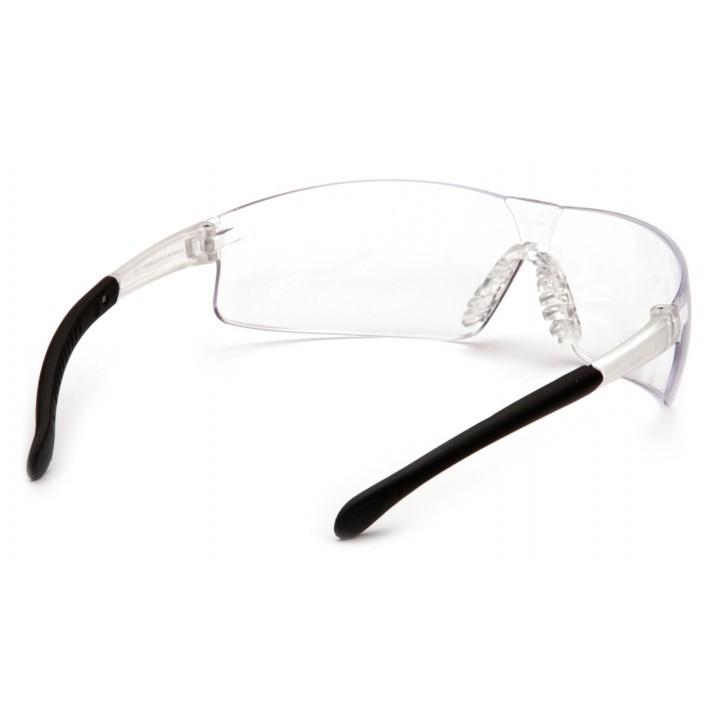 Pyramex Safety S7210S Provoq - Clear Frame/Clear Lens Safety Glasses