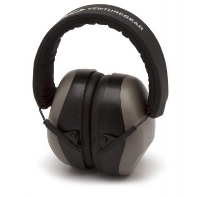 Pyramex Gray - NRR 26 dB Low Profile Hearing Protector - VG Clamshell