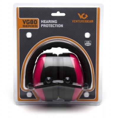 Pyramex Pink - NRR 26 db Low Profile Hearing Protector - VG Clamshell