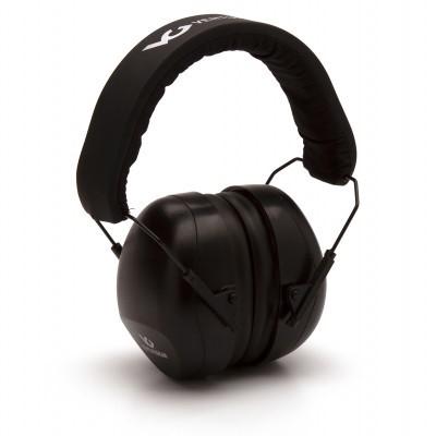 Pyramex Black - NRR 26 dB Low Profile Hearing Protector - VG Clamshell