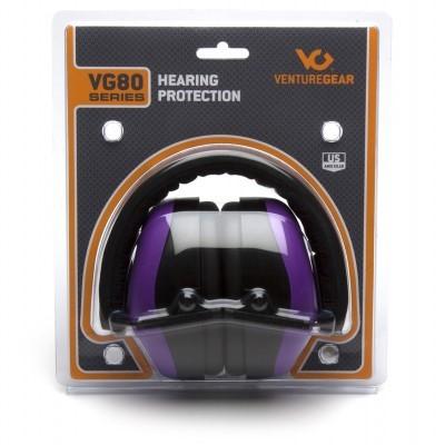 Pyramex Purple - NRR 26 dB Low Profile Hearing Protector - VG Clamshell