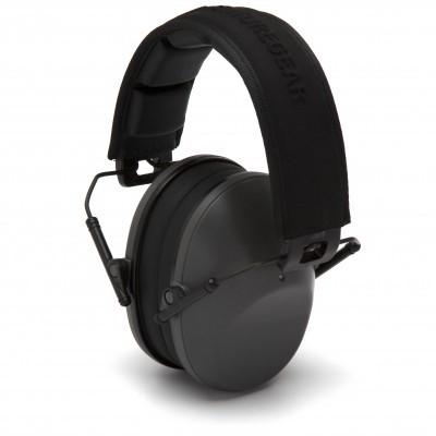 Pyramex Gray - NRR 24 db Low profile hearing protector - VG Clamshell