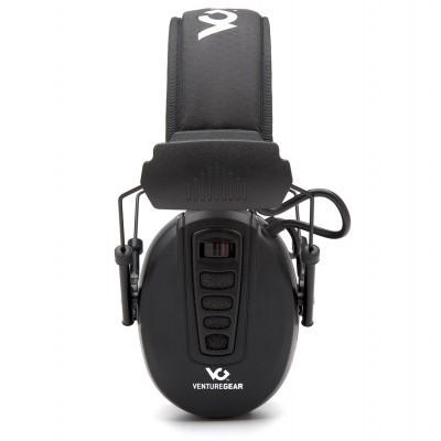 Pyramex Clandestine -NRR 24db Electronic Hearing Protector Earmuff - Black