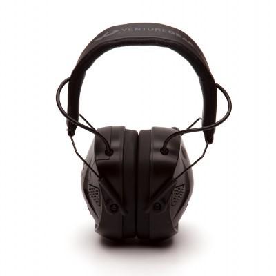 Pyramex Amp BT - NRR 26db Electronic Hearing Protector w/ Blue Tooth -Black