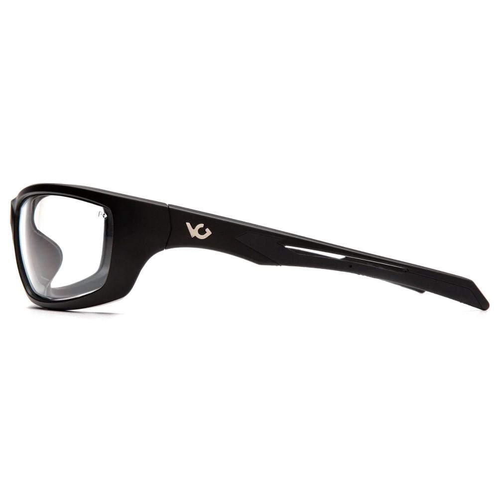 Pyramex VG Howitzer Black Frame/Clear Anti-Fog Lens