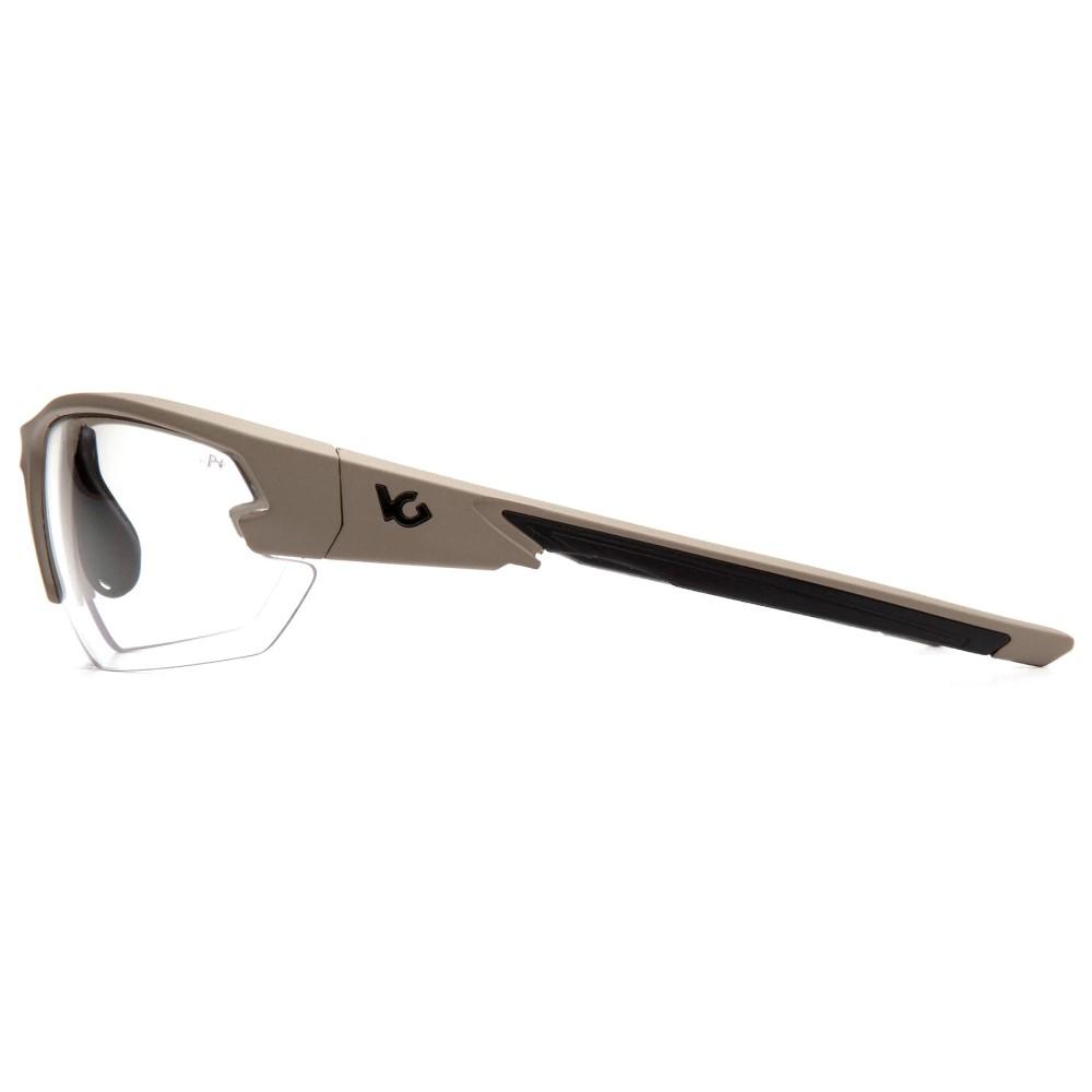 Pyramex VG Howitzer Tan Frame/Clear Anti-Fog Lens