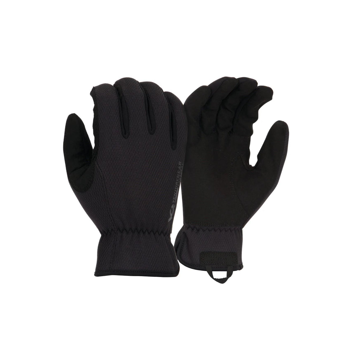 Venture Gear Tactical Gloves Medium Duty Operator Slip-on  Black Large