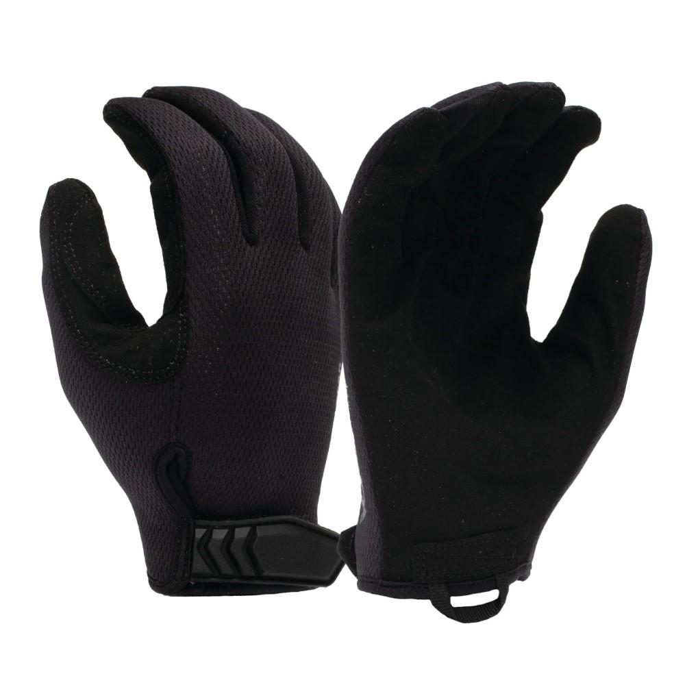 Venture Gear Tactical Gloves Medium Duty Adjustable Operator H&L Black LRG